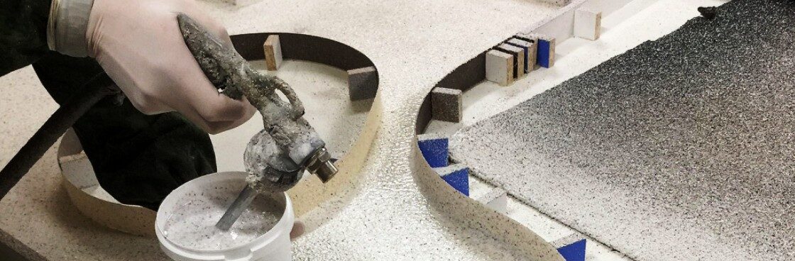 Жидкий камень для отделочных работ.