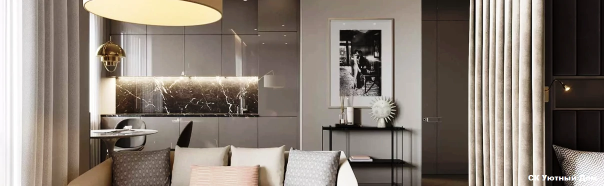 Ремонт однокомнатных квартир в ЖК N’ice Loft