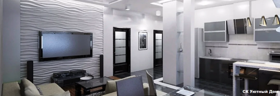 Ремонт однокомнатных квартир в ЖК Shagal 1 Ремонт однокомнатных квартир в ЖК Shagal