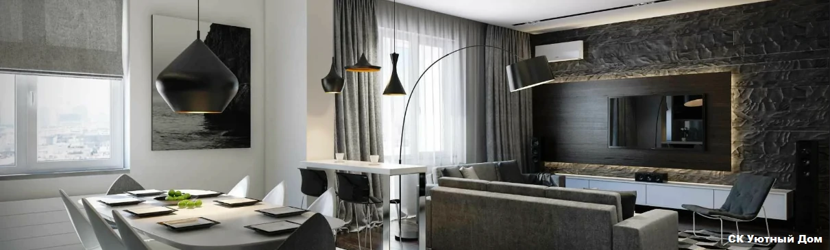 Ремонт однокомнатных квартир в ЖК Sydney City 1 Ремонт однокомнатных квартир в ЖК Sydney City