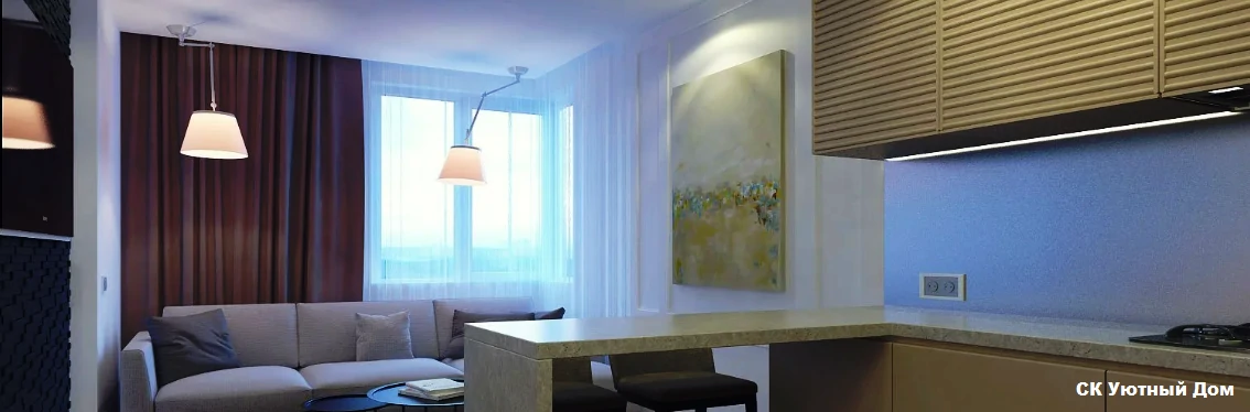 Ремонт однокомнатных квартир в ЖК Маяк (Реутов)