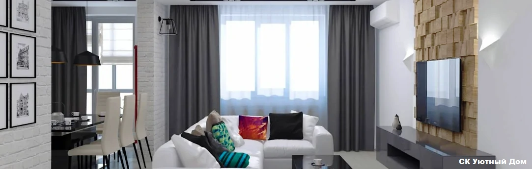 Ремонт однокомнатных квартир в ЖК Подольские кварталы