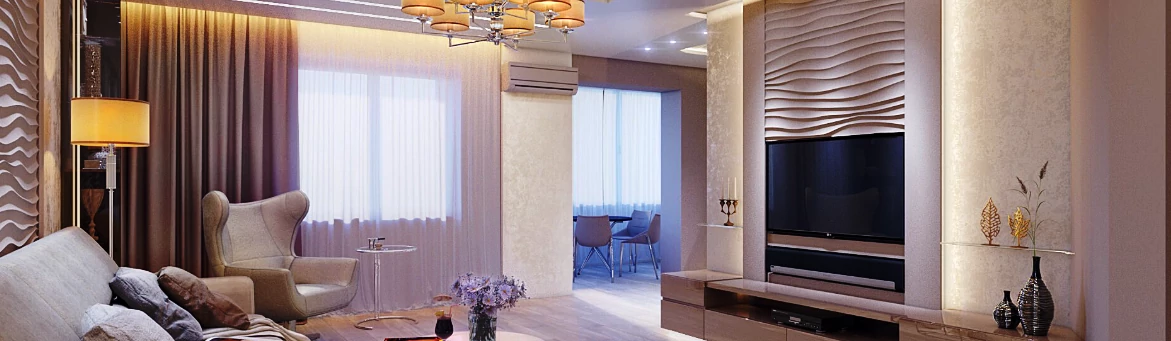 Ремонт однокомнатных квартир в ЖК Alcon Tower