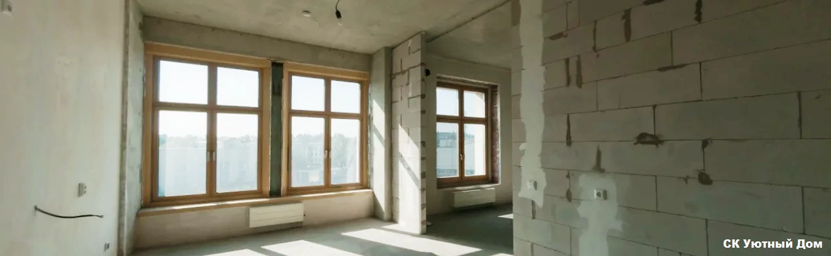 Черновой ремонт квартир в ЖК Белая Дача