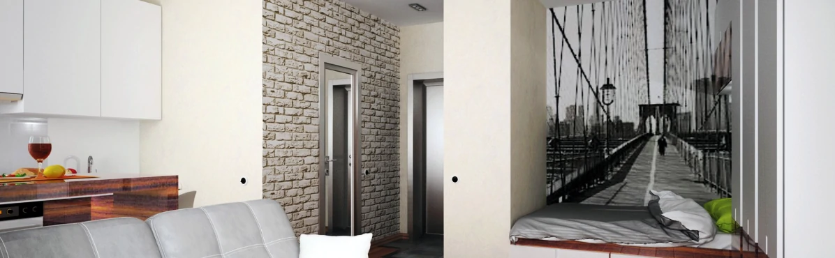 Ремонт однокомнатных квартир в ЖК Мыс первый