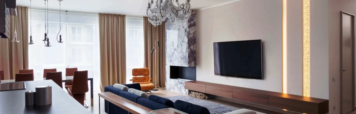 Ремонт однокомнатных квартир в ЖК Серебряный парк