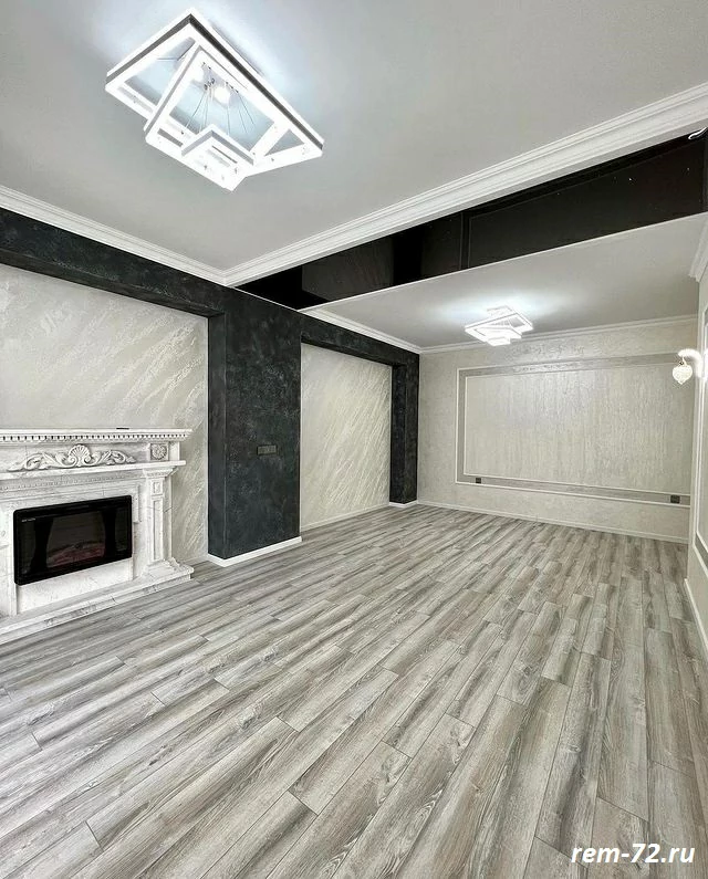 Пример ремонта зала в квартире