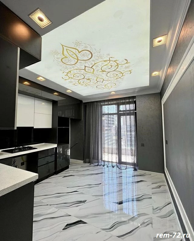 Пример ремонта квартиры в новостройке кухня