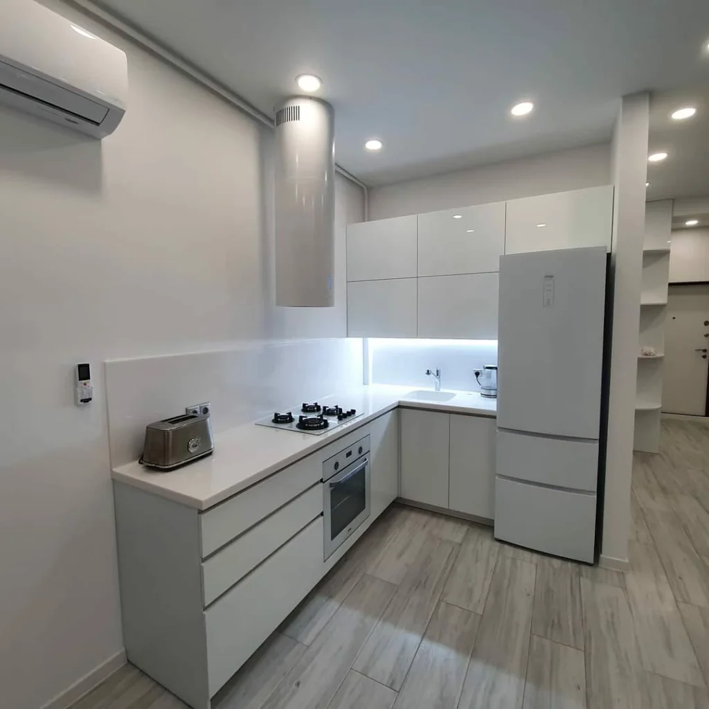 Пример рмонта кухни в новостройке