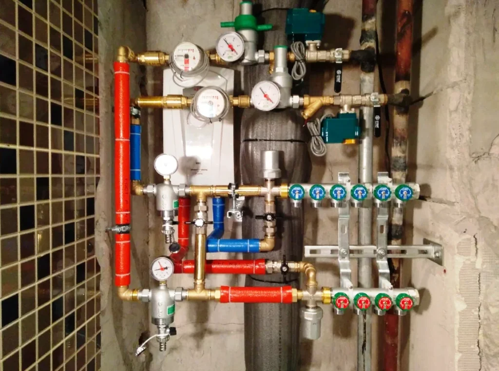 Разводка сантехники в квартире в новостройке