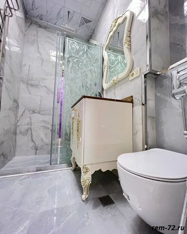 Ремонт ванных комнат в Москве 2 Ремонт гостевого санузла в квартире