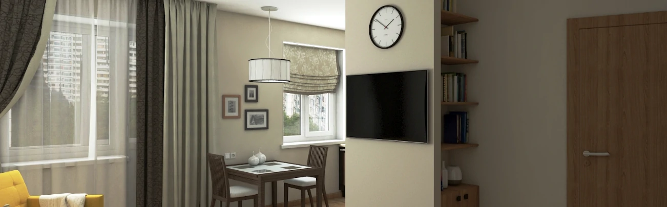 Ремонт однокомнатных квартир в ЖК INSIDER