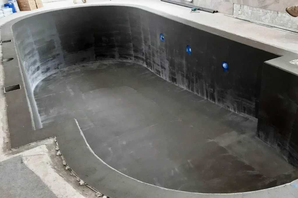 Черновая отделка бассейна