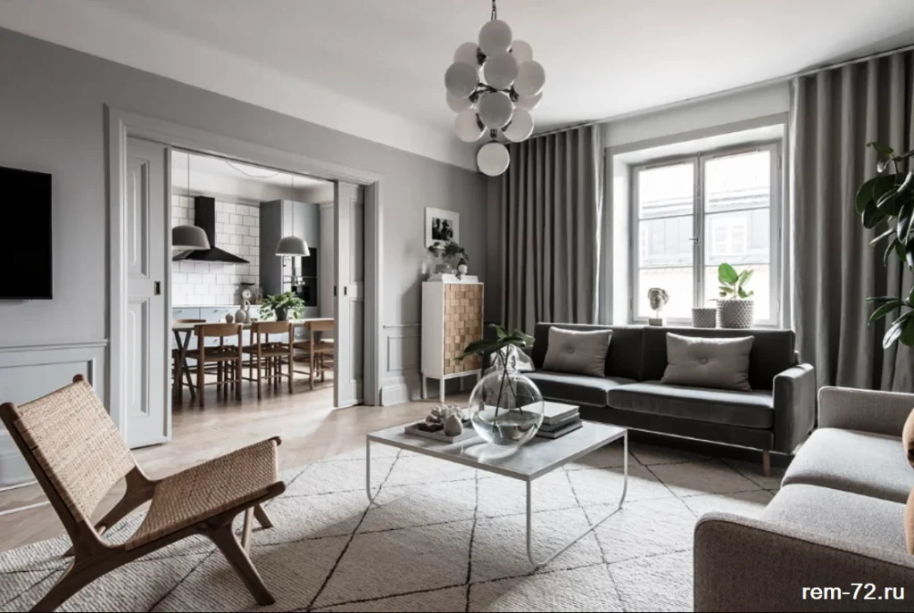 Дизайн гостиной в доме