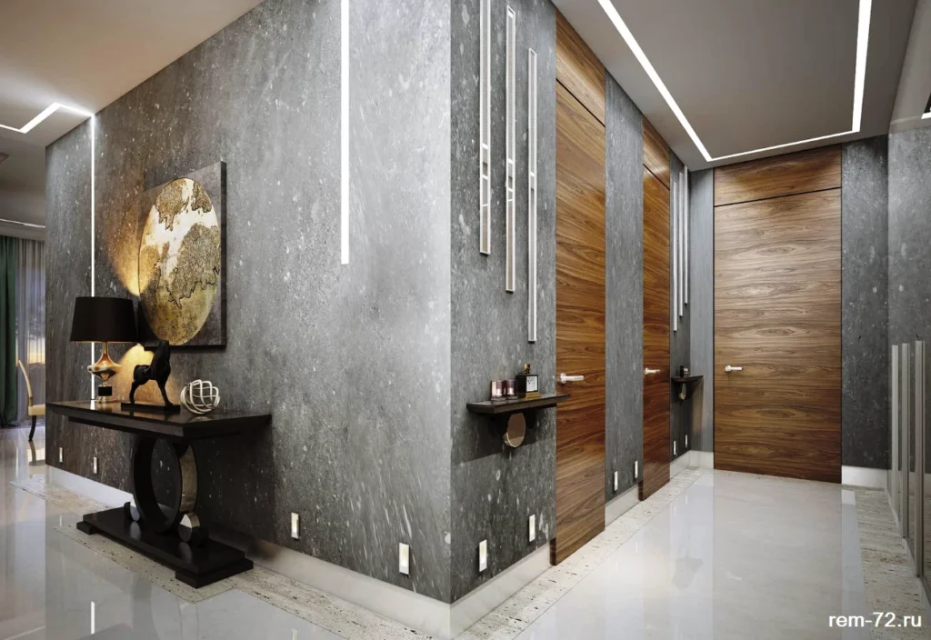 Отделка еврокраской апартаментов