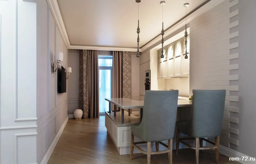 Дизайнерский ремонт большой квартиры