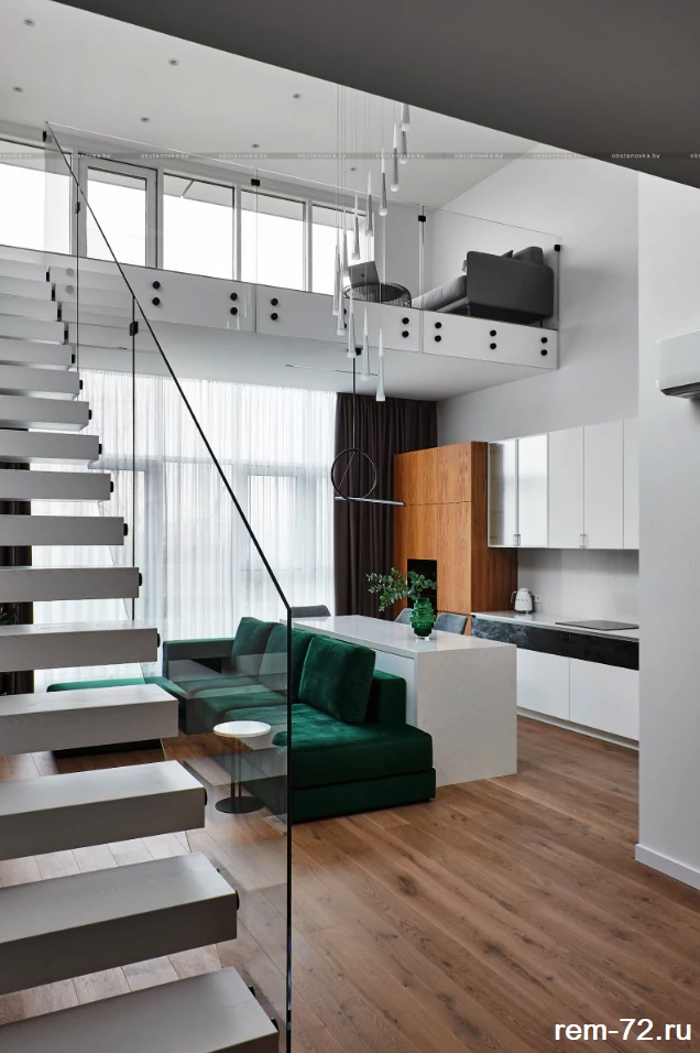 Ремонт двухуровневой квартиры