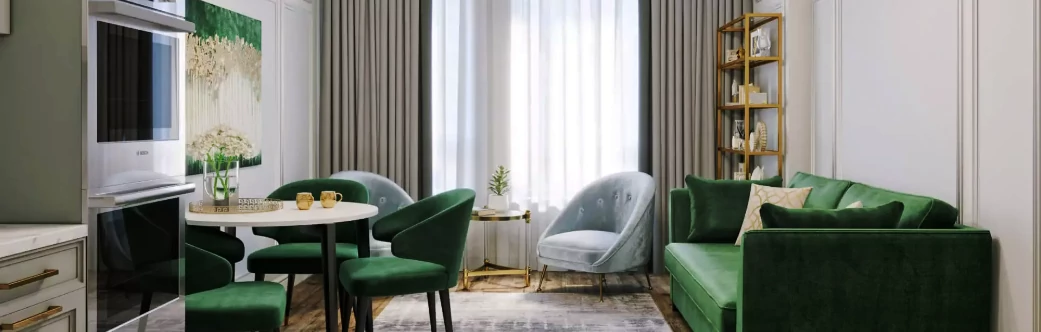 Ремонт однокомнатных квартир в ЖК Квартал Лукино