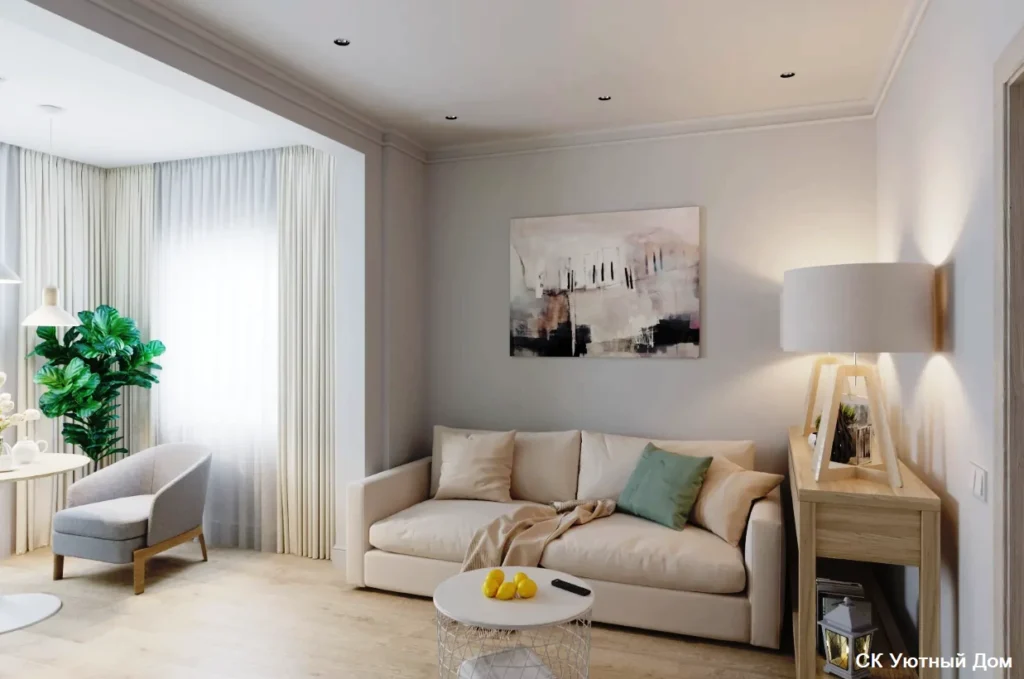 Ремонт студии с изменением мокрой зоны