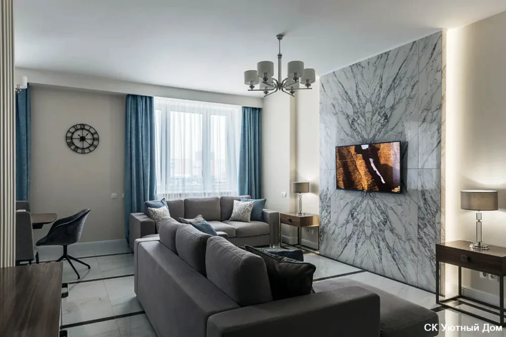 Ремонт студии с перепланировкой