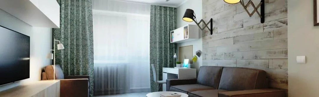 Ремонт однокомнатных квартир в ЖК Андреевский 1 Ремонт однокомнатных квартир в ЖК Андреевский (Ремонт Студий)