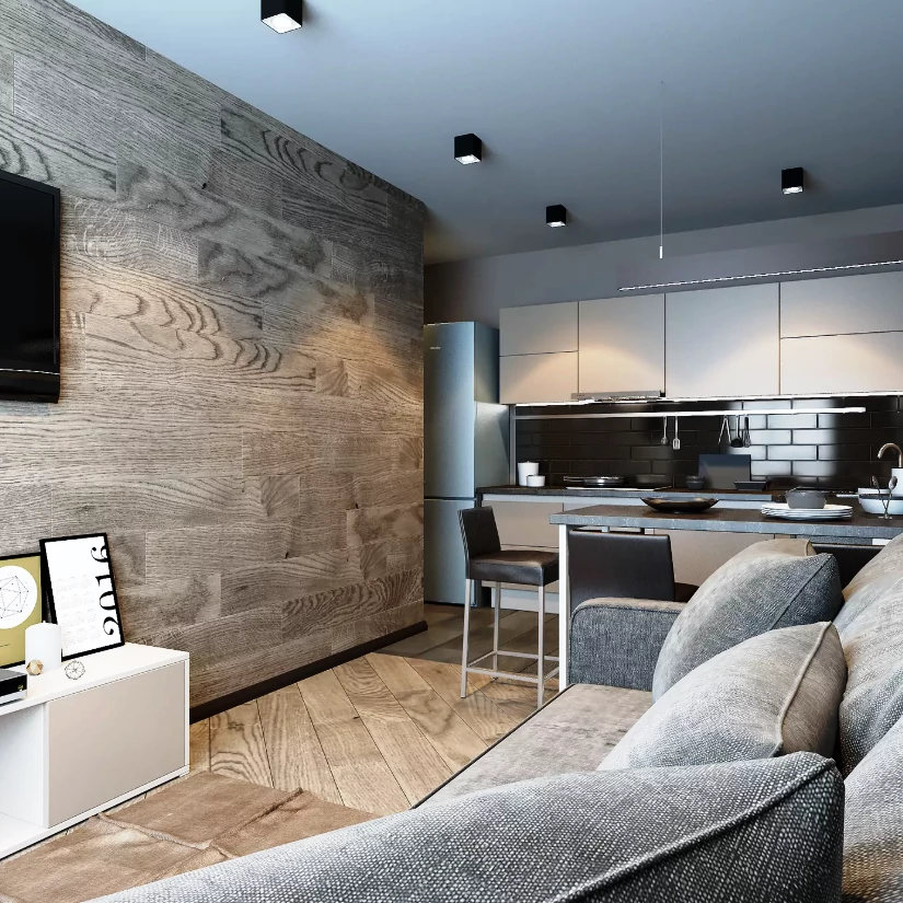 Частичный ремонт квартир и домов 8 Частичный ремонт квартиры студии