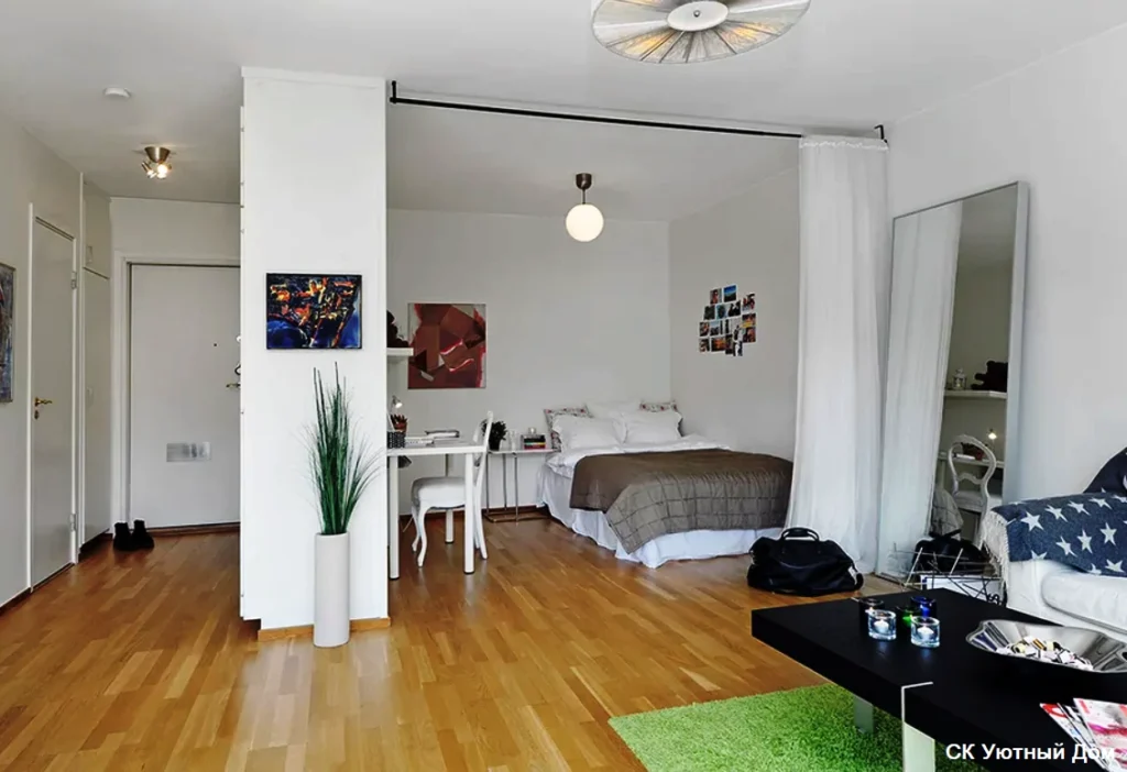 Ремонт однокомнатных квартир в Климовске 10 Ремонт квартиры 32 кв. м