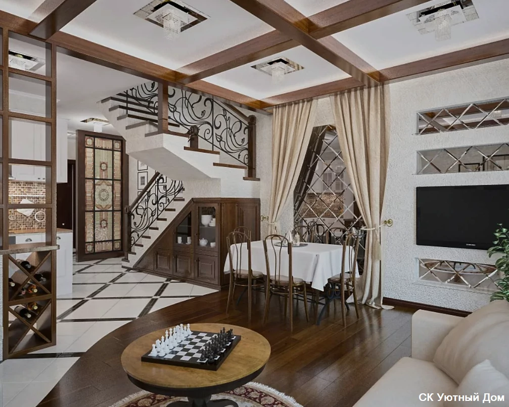 Срочный ремонт квартир и домов в Москве 1 Быстрый ремонт большого таунхауса