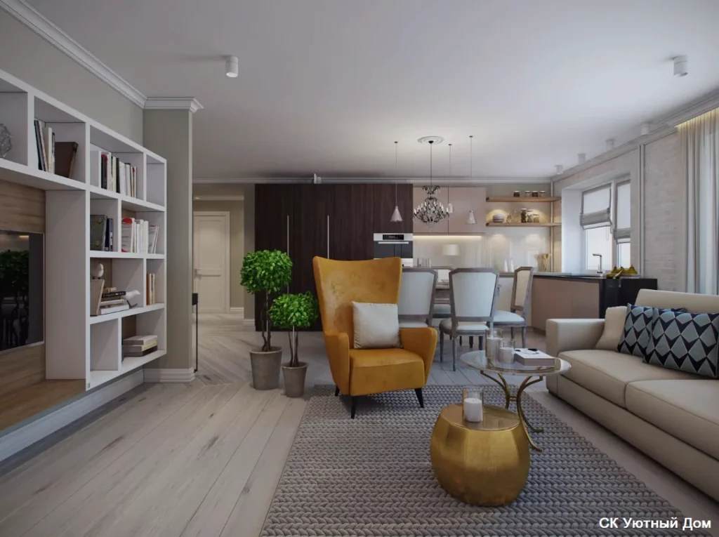 Косметический ремонт трехкомнатной квартиры