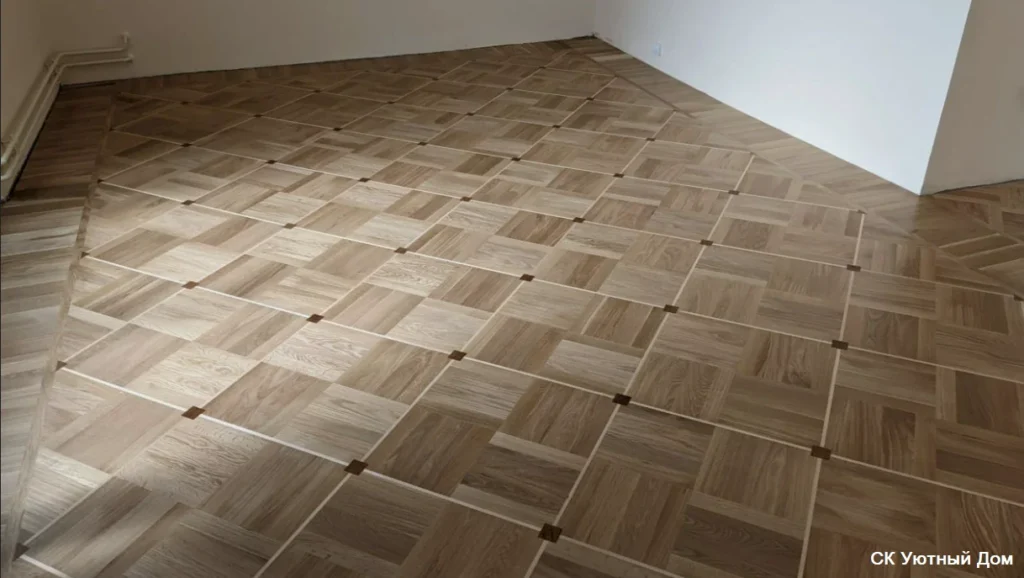 Замена паркета в апартаментов (Замена дешевого паркета от застройщика в новостройке)