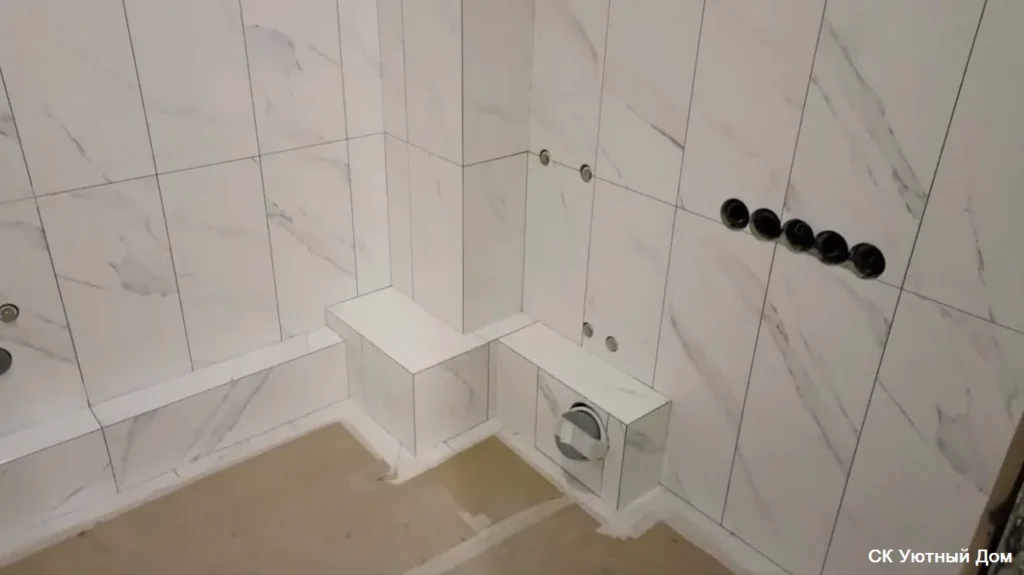 Переделка плитки в ванной и санузле в новостройке