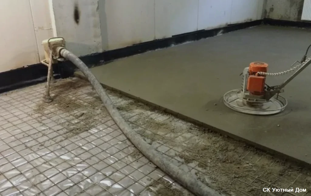 Переделка стяжки в новостройке